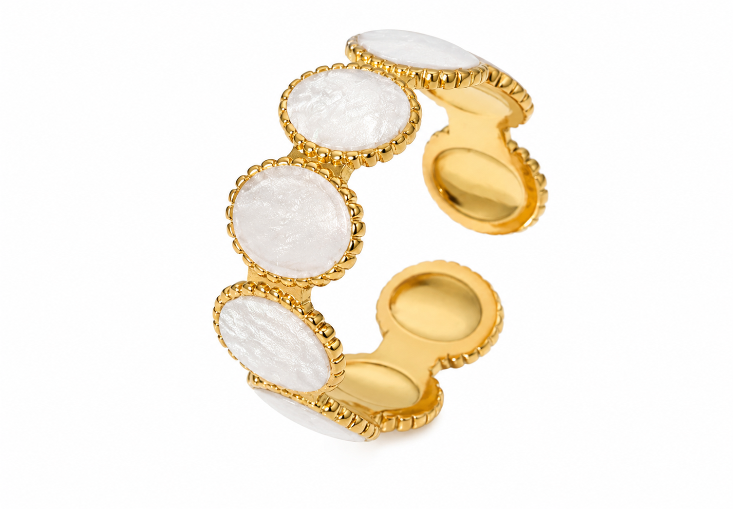 Pearl Orbit Ring