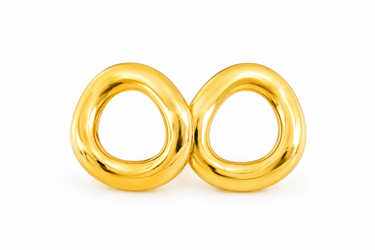 Organic Loop Earrings