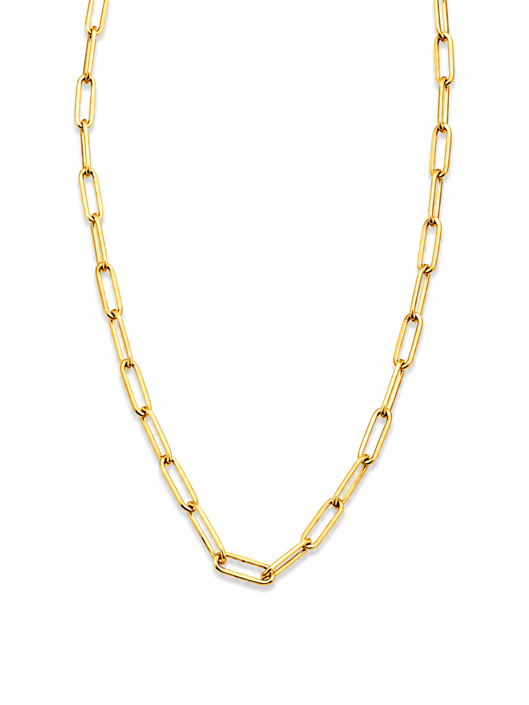 Paperclip Link Necklace