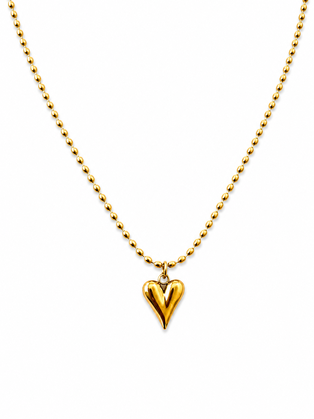 Golden Heart Necklace