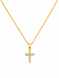 Radiant Cross Necklace