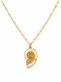 Ocean Spiral Necklace