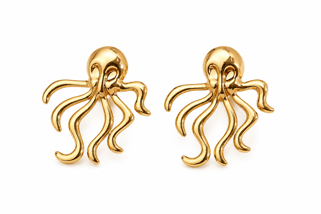 Octopus Earrings