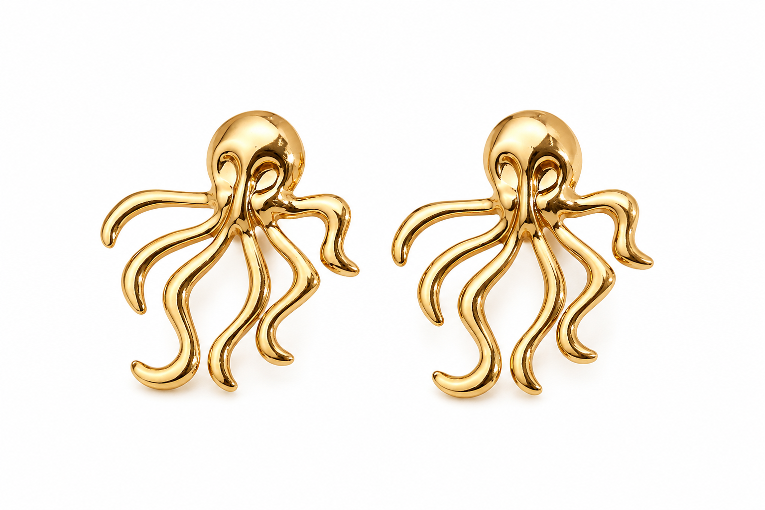 Octopus Earrings
