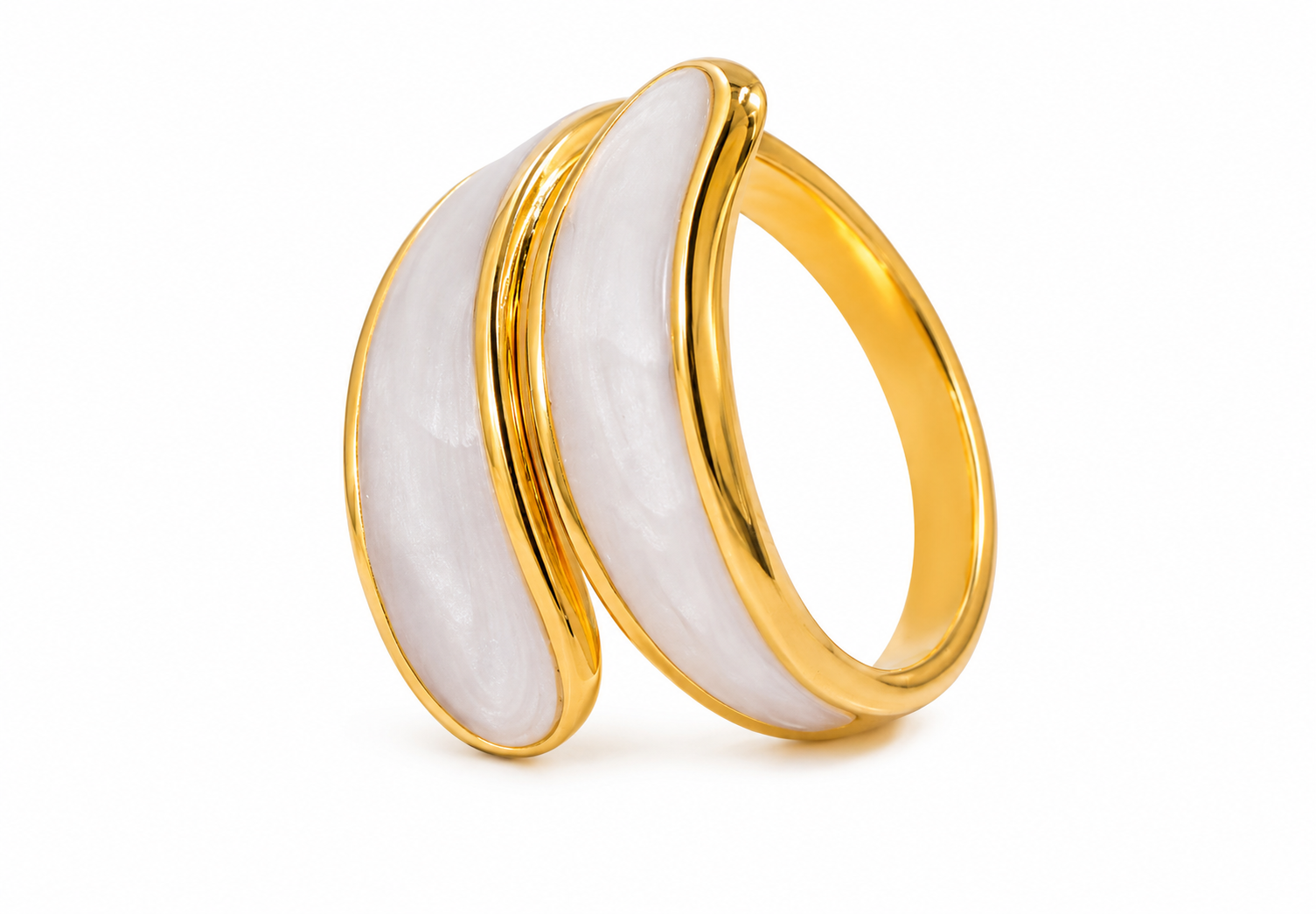 Pearl Wave Ring