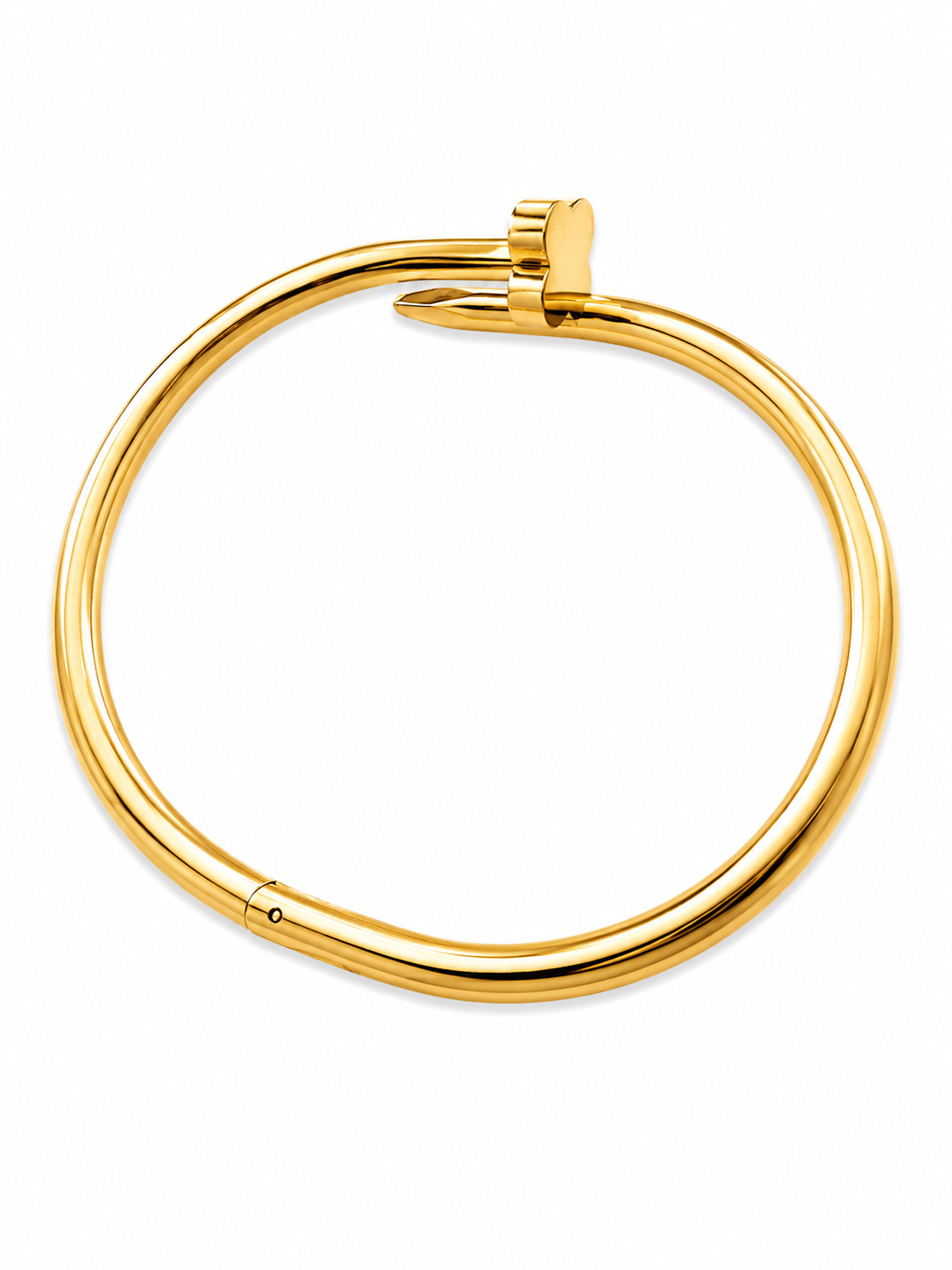 Golden Nail Bangle