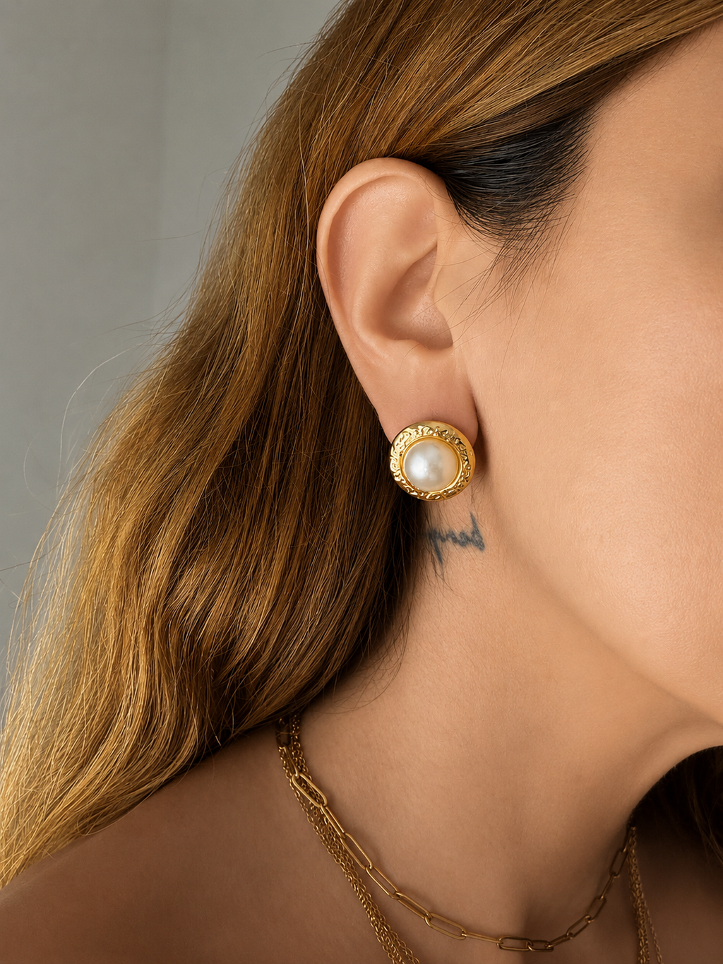 Vintage Pearl Earrings