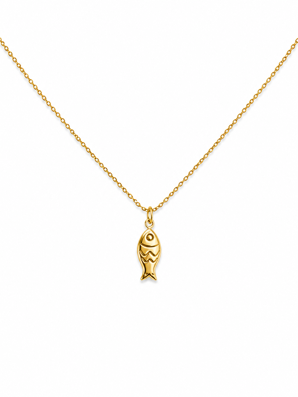 Golden Fish Necklace